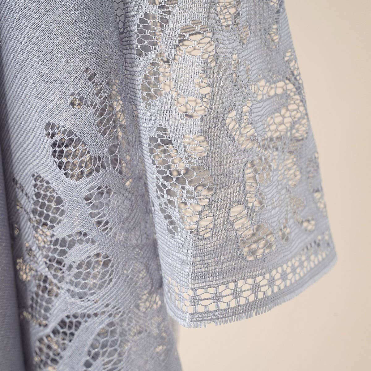 TASSEL LACE FRONT OPEN KIMONO FOR SUMMER WOMENS