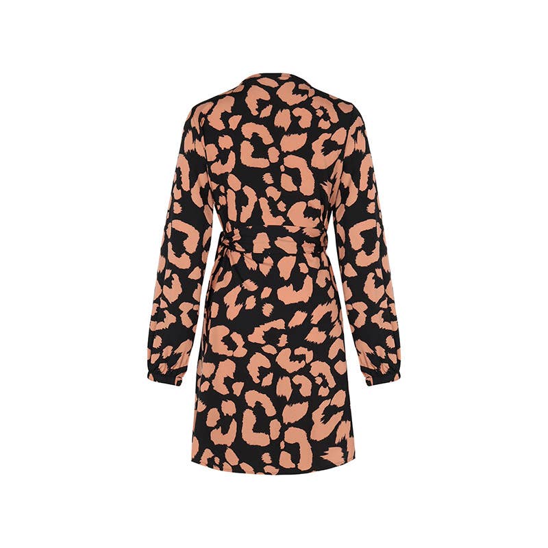 ONE-PIECE V-NECK DRESS