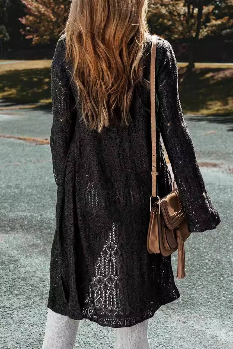 CWOCAL0886_LONG SLEEVE KNITTED CARDIGAN LONG STYLE