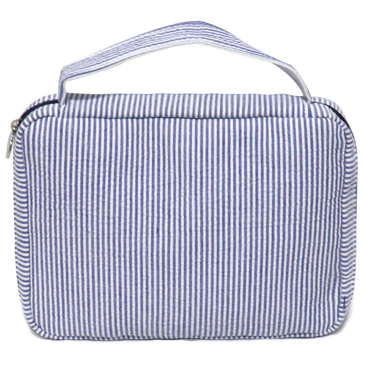 STRIPED SEERSUCKER PORTABLE STORAGE BAG_CWAB1412