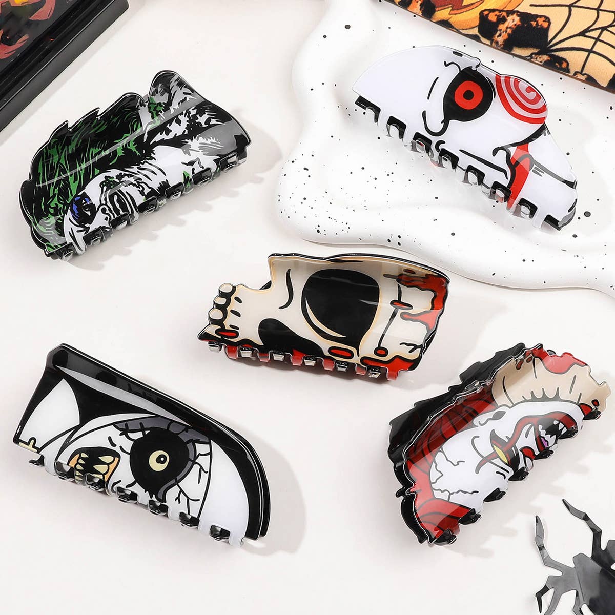 HALLOWEEN 9.5CM HORROR HAIRPIN