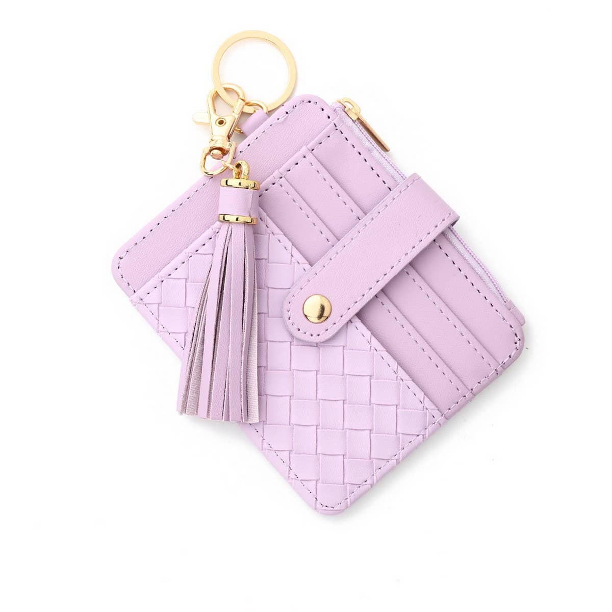 DIY Zipper Wallet with Keychain, Multi-Card Holder_CWAB4992