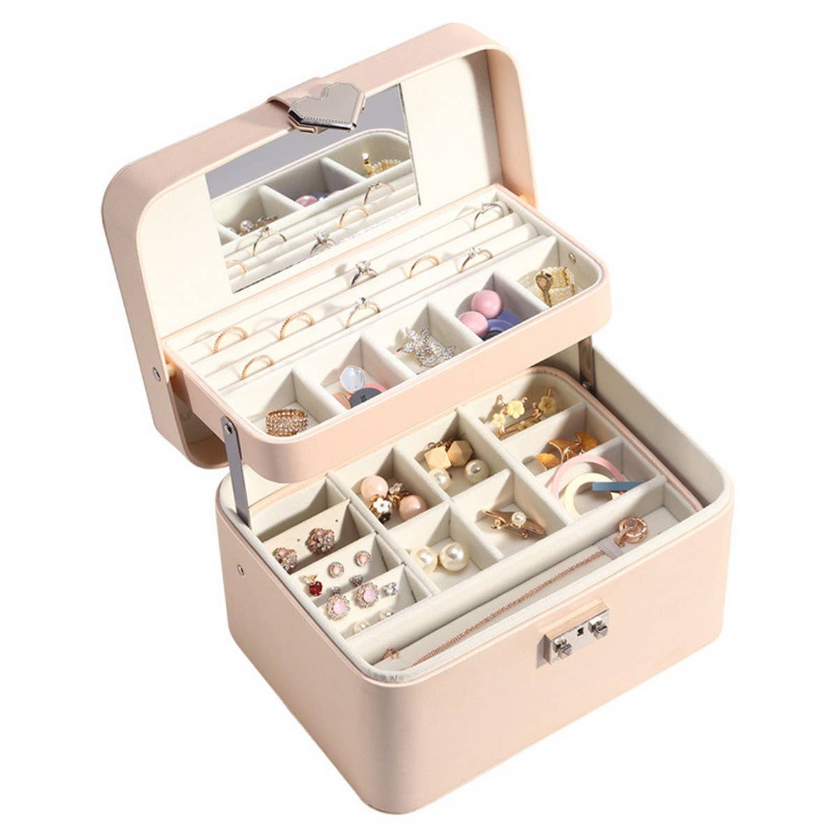 MULTI-LAYER FASHION JEWELRY STORAGE BOX