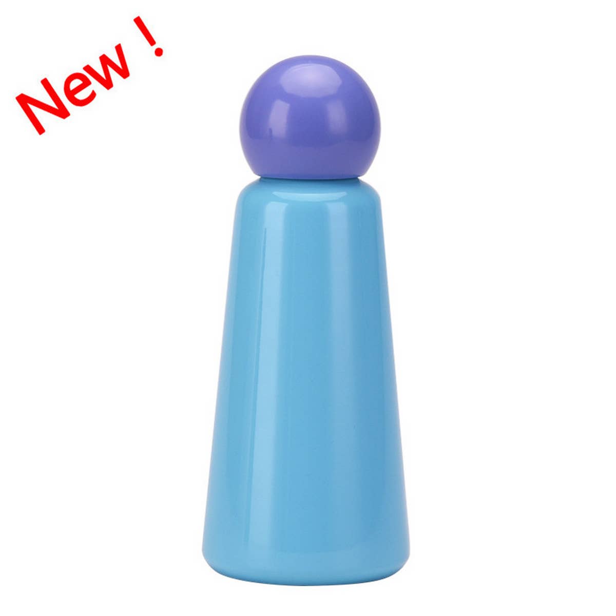 CUTE OUTDOOR DOUBLE-LAYER HOT AND COLD WATER CUP