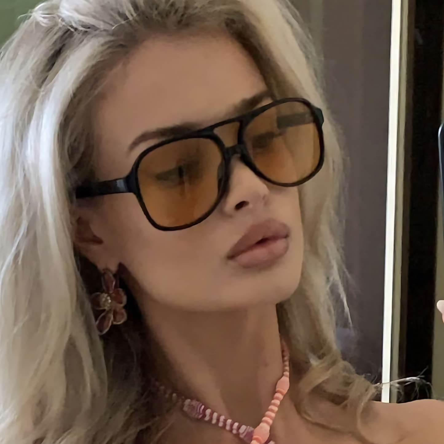 Vintage Double Bridge Aviator Sunglasses