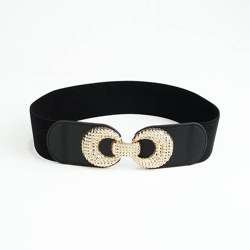 Fashionable and versatile elastic dress waistband