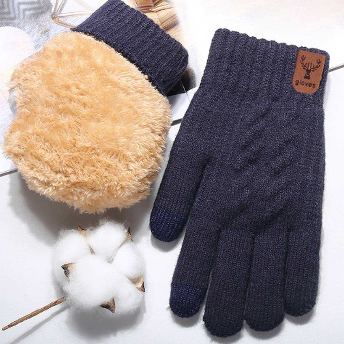 WINTER DOUBLE LAYER TOUCH SCREEN WARM GLOVES_CWAG0117