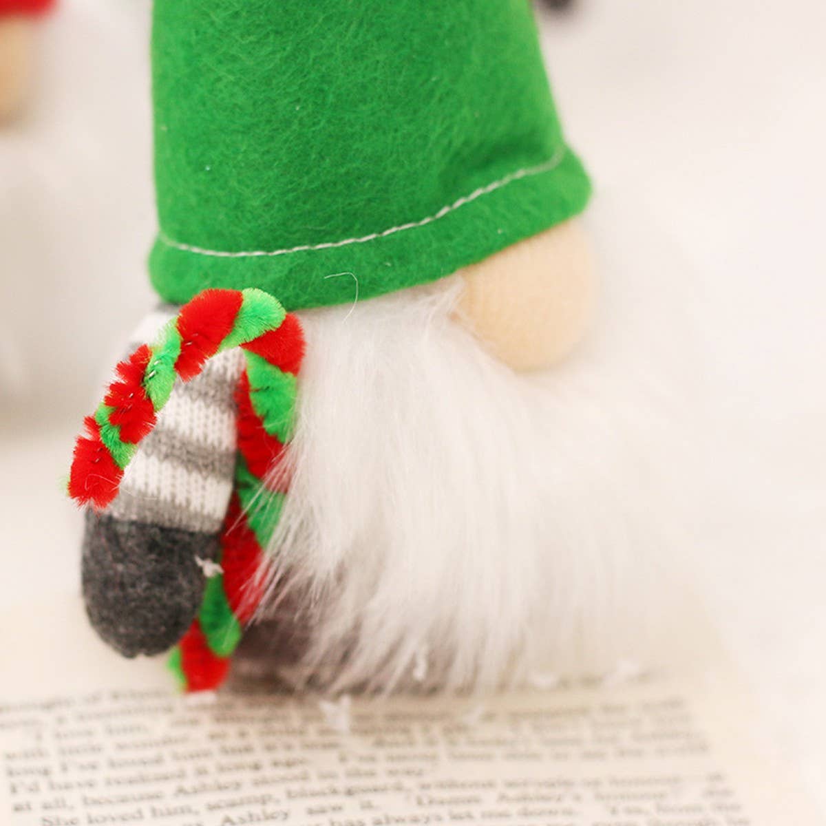 Cute Faceless Reindeer Plush Figurine Decor_CWAJE5304