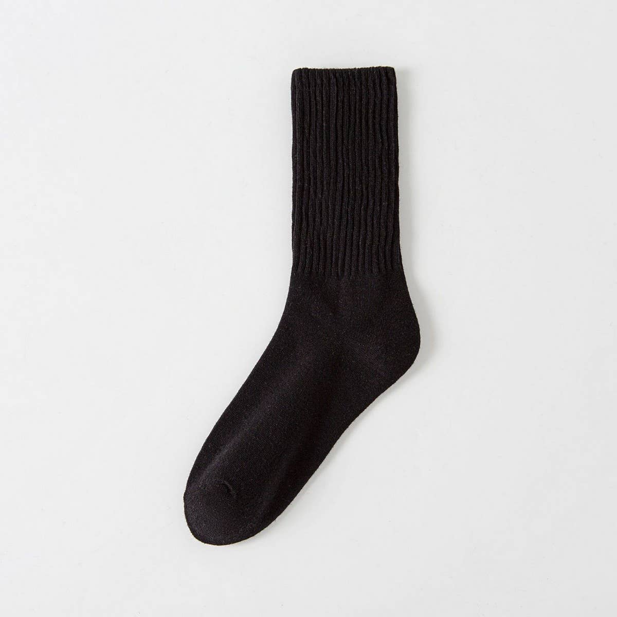NEW SOLID COLOR CASUAL ALL-MATCH MID-TUBE SOCKS