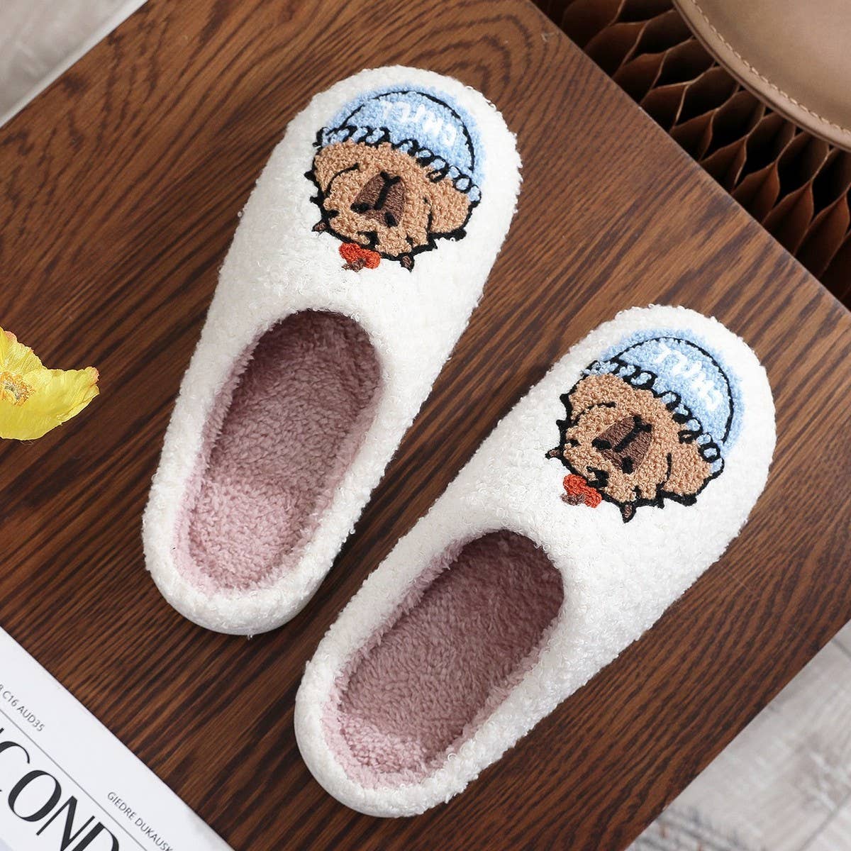2024 NEW CAPYBARA PRINT COTTON SLIPPERS_CWSHS0876