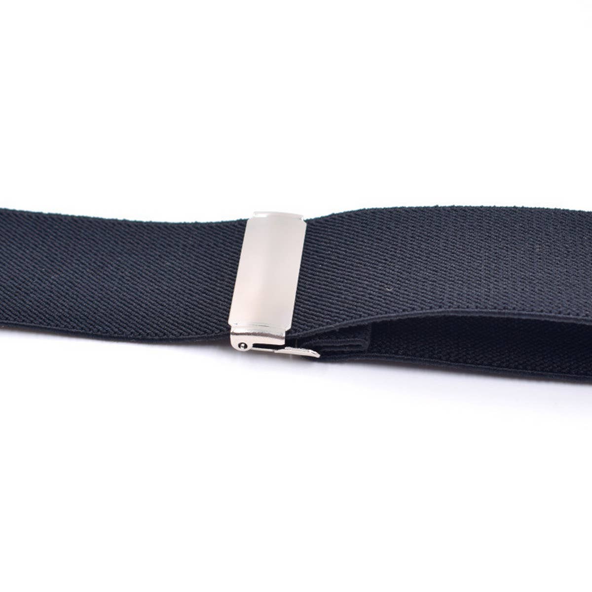 CASUAL JACQUARD 4-CLIP SUSPENDERS_CWMM1114