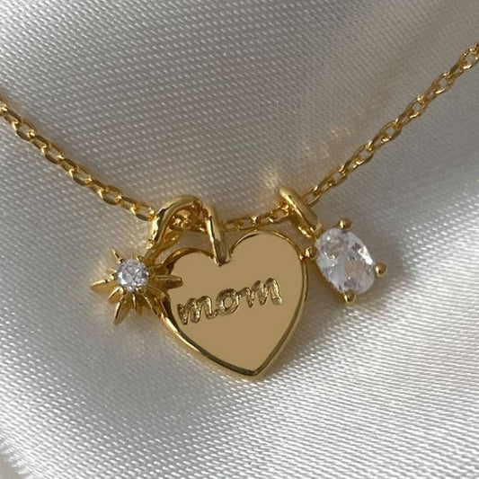 NEW CREATIVE LETTER ZIRCON LOVE PENDANT NECKLACE