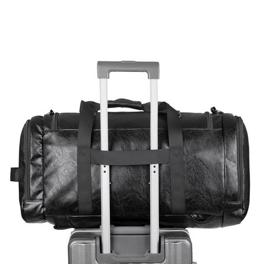 Multi-Use Men¡¯s Travel Bag, Shoe Slot & Wet Dry_CWAB5182