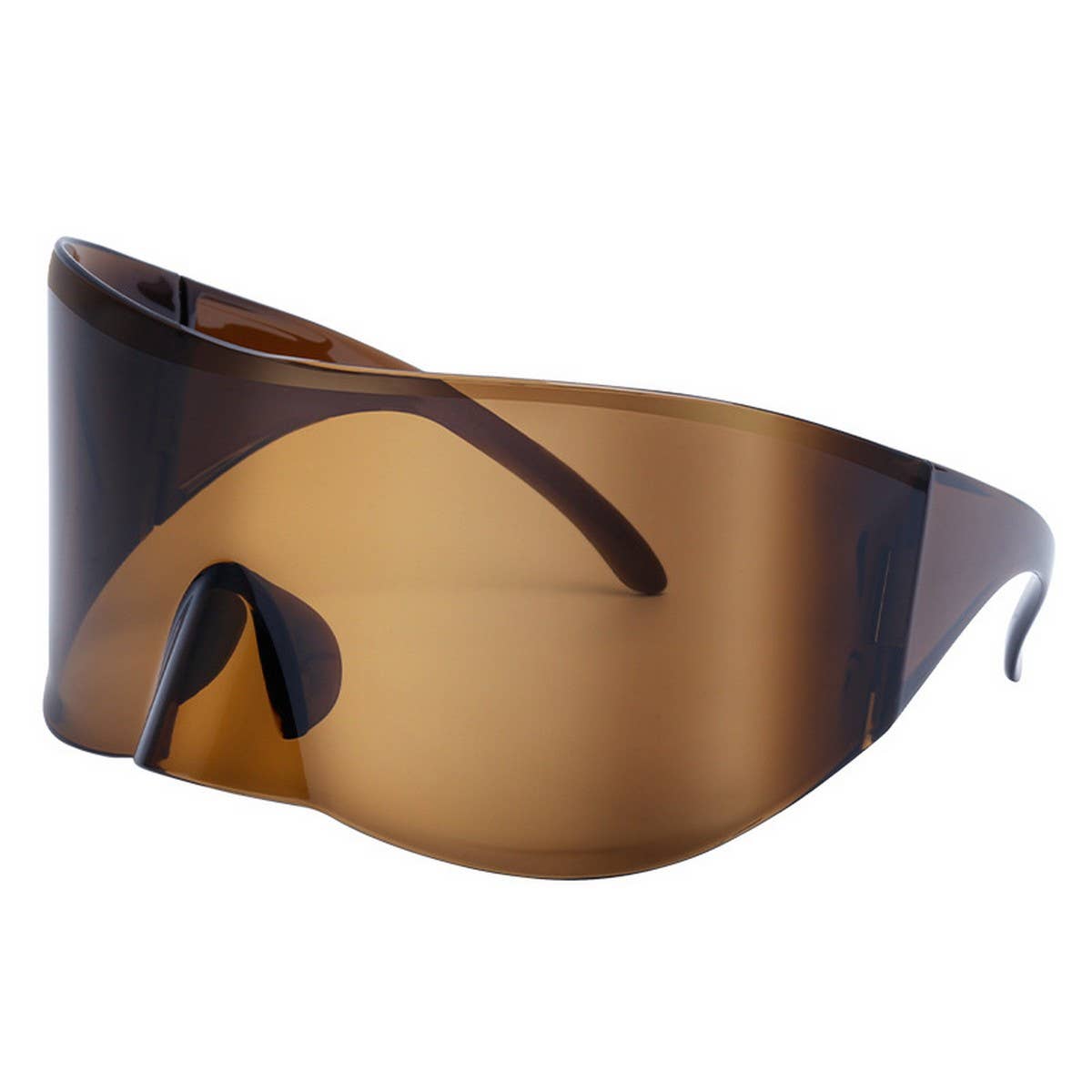 ONE-PIECE LARGE FRAME CYCLING WINDPROOF SUNGLASSES_CWASG0619