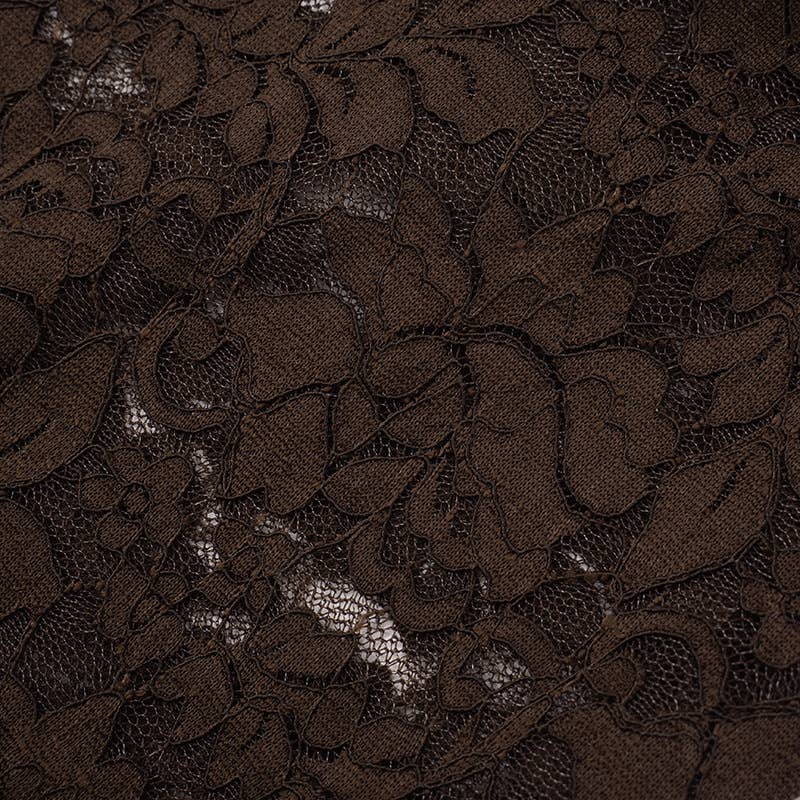 Lace Halter Backless Mini Dress