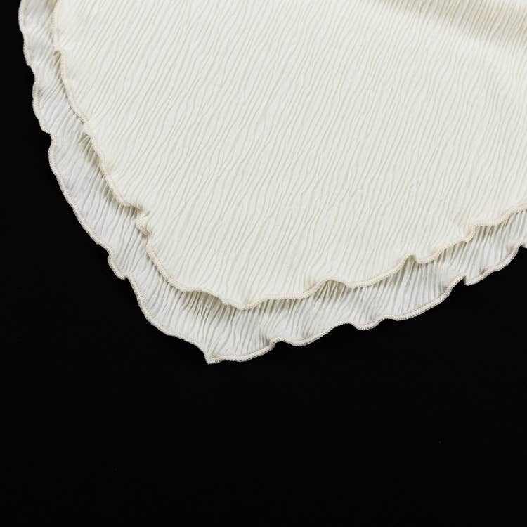 Slip pleated slim-fit mini fragrance suit