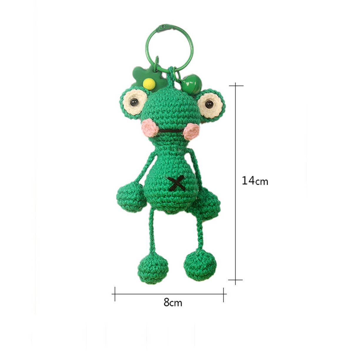 HAND KNITTED FUNNY CARTOON DOLL PENDANT