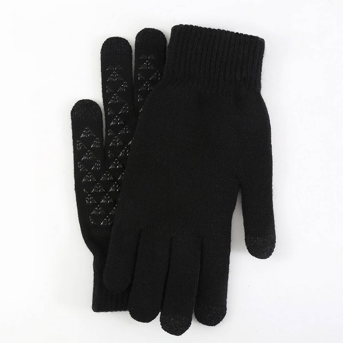 CWAG00547_OVERSIZED WINTER KNIT TOUCHSCREEN GLOVES