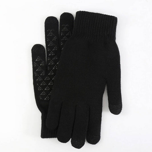 CWAG00547_OVERSIZED WINTER KNIT TOUCHSCREEN GLOVES