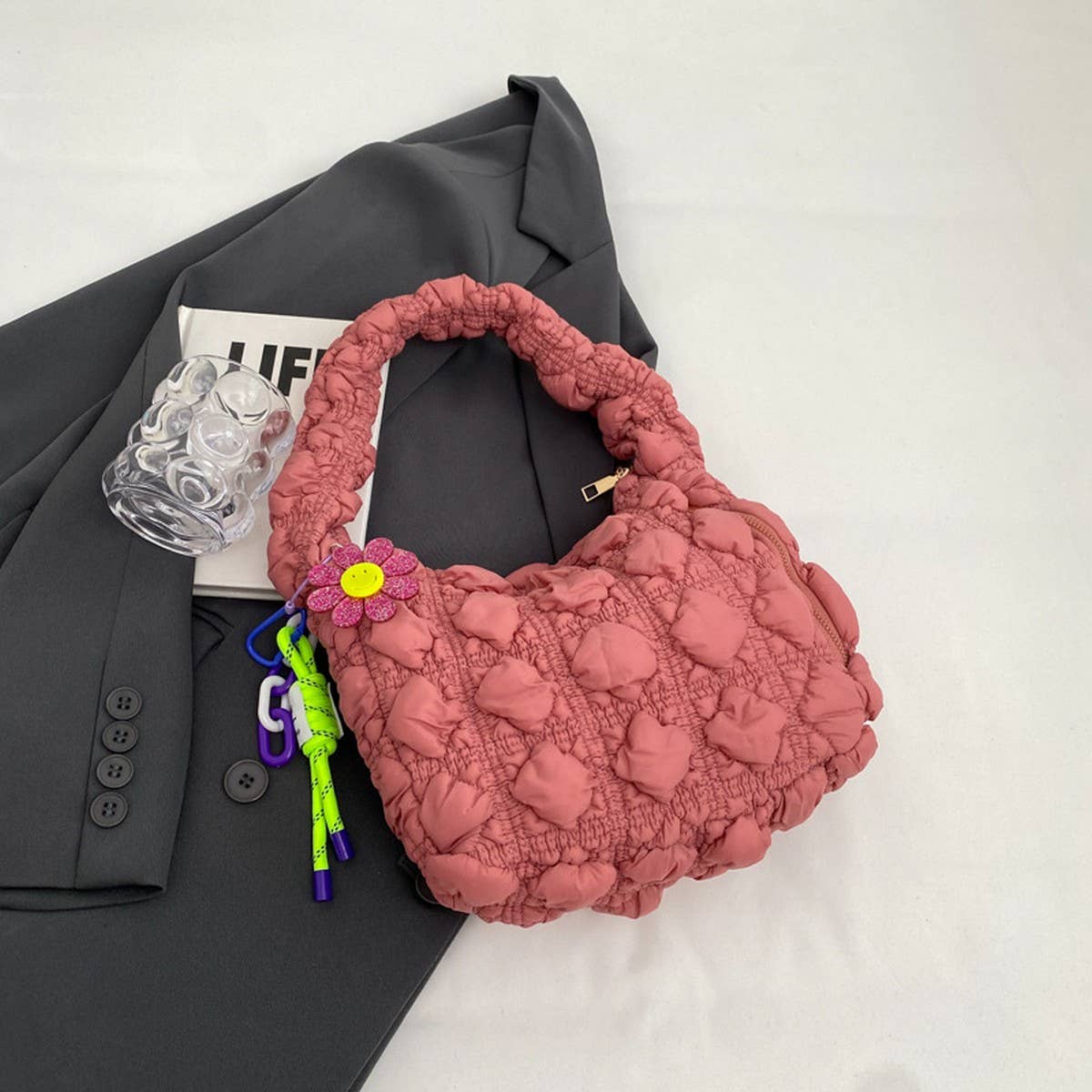 Mini Puffy Cloud Dumpling Shoulder Bag_CUAB00479