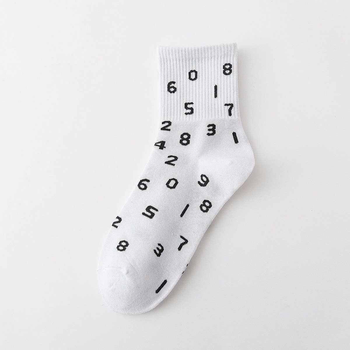 WOMEN'S FASHION HEART COTTON MIDDLE SOCKS
