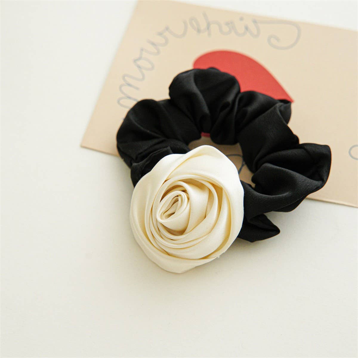 WOMEN NEW ROSE HAIR TIE_CWAHA0801