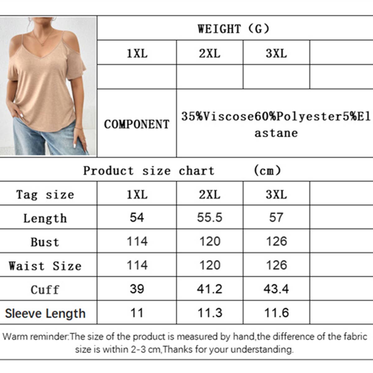 Slim Fit Off Shoulder Cami Tee ??Summer Top_CWTHT0276