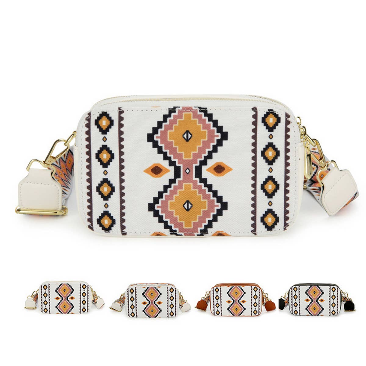 WOMEN'S PRINTED BOHEMIAN HANDBAG_CWAB2699