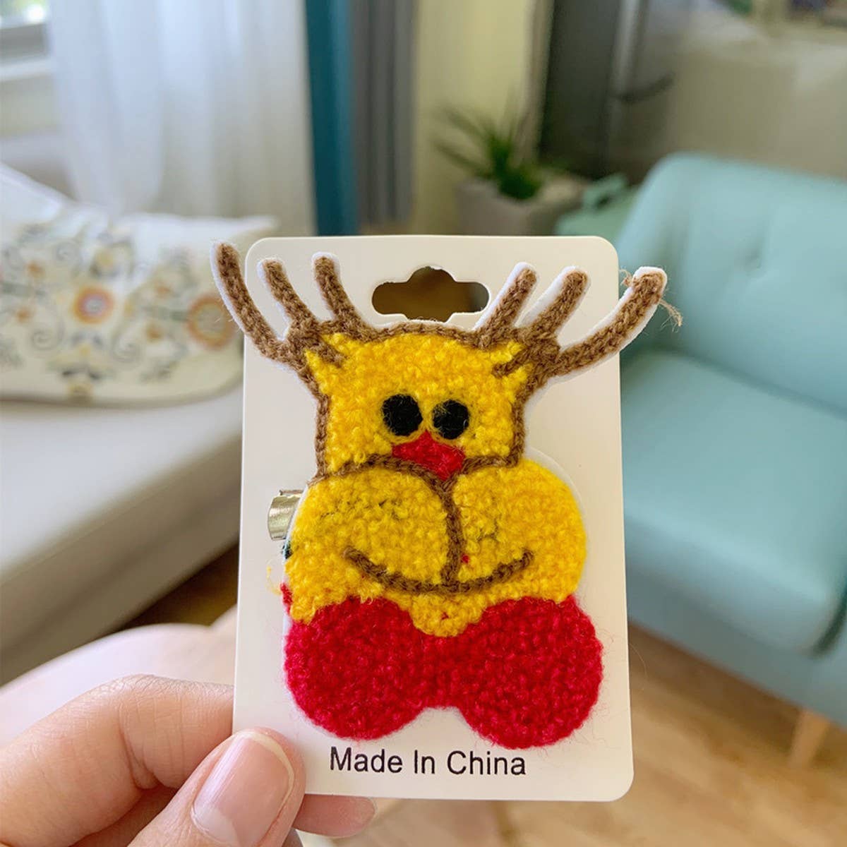 CLOTH PATCH EMBROIDERY LABEL PIN CHRISTMAS SET