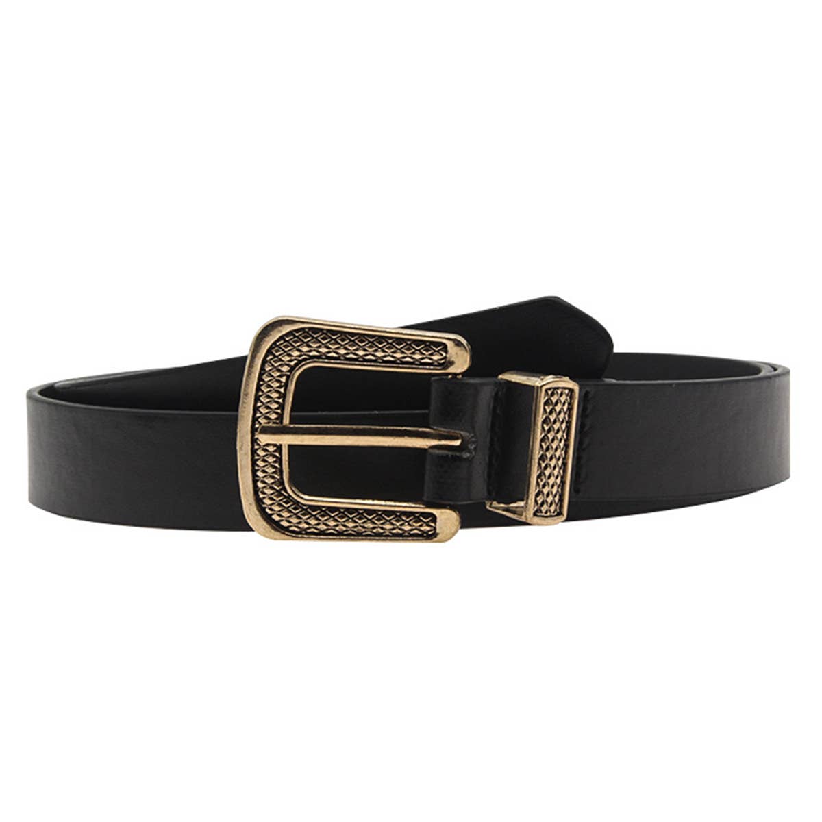 WOMEN SIMPLE PIN BUCKLE PU BELT_CWABE0241