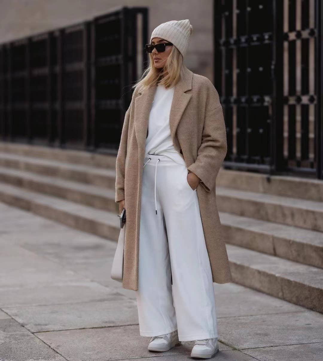 LONG SLEEVE SOLID COLOR LAPEL SINGLE BUTTON COAT