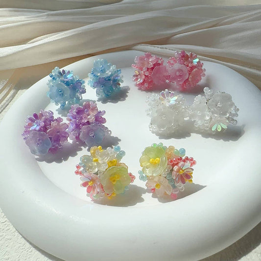 DOPAMINE ATMOSPHERE SWEET FLOWER EARRINGS