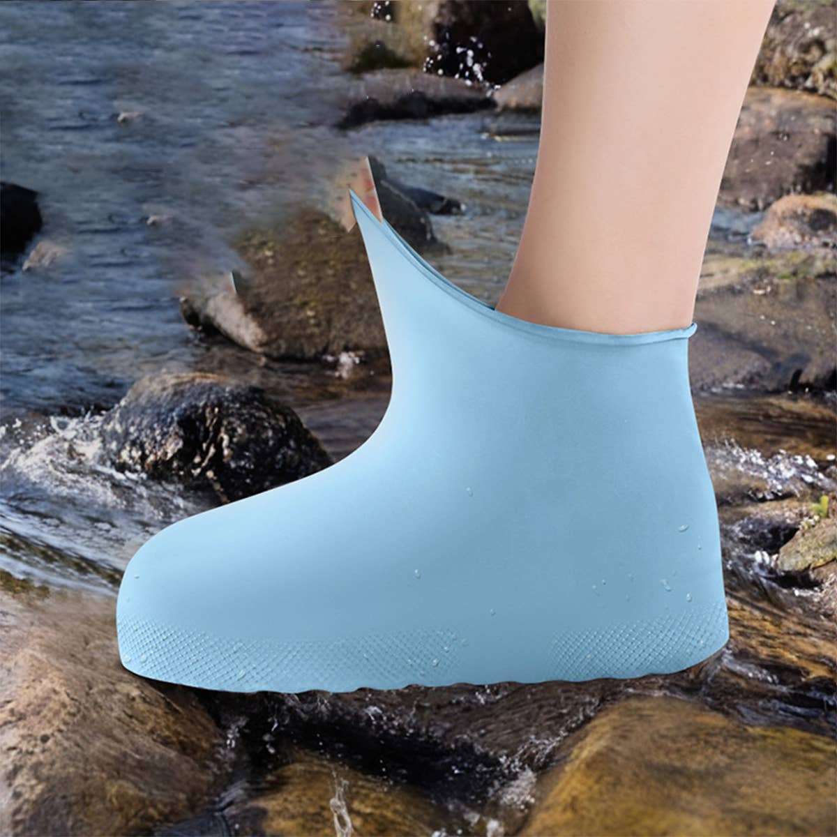 CWMM8541_WEAR-RESISTANT OUTDOOR WATERPROOF RAIN BOOTS