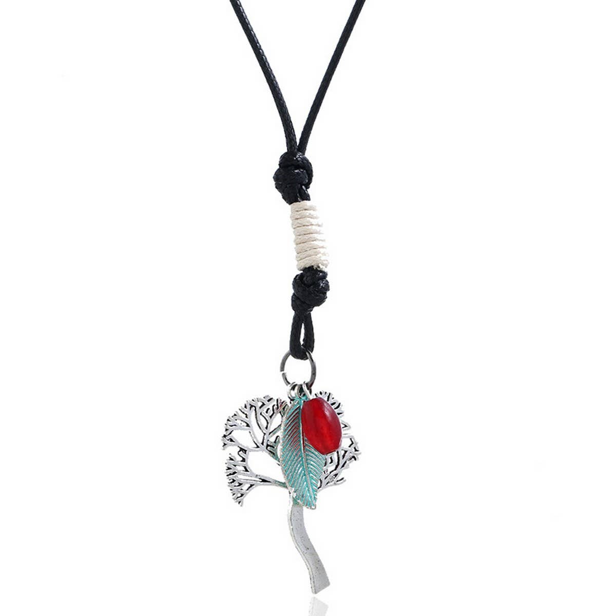 CREATIVE AND FASHIONABLE ALLOY HAPPY TREE NECKLACE