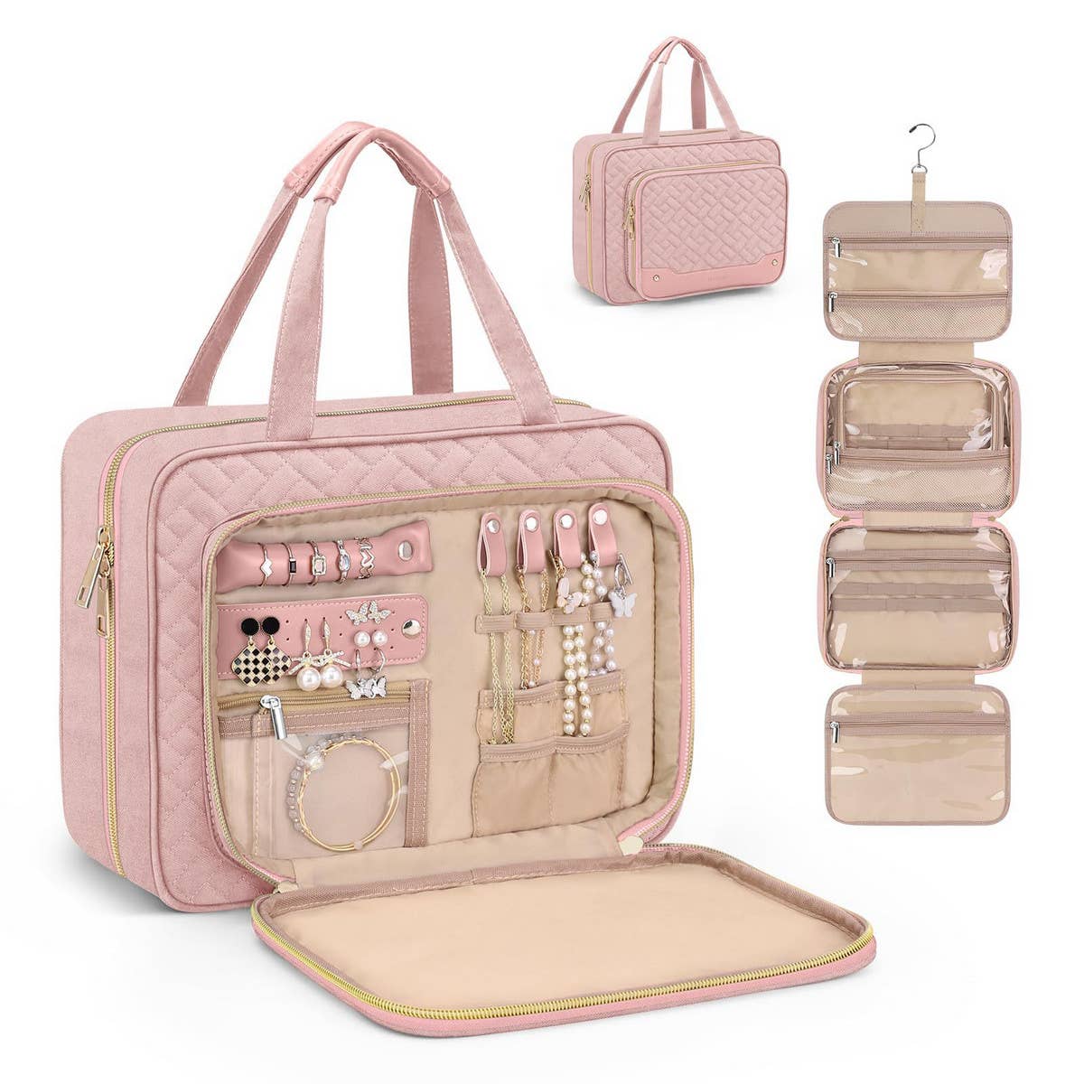 WOMEN HANGING TRAVEL TOILETRY BAG_CWAB2352