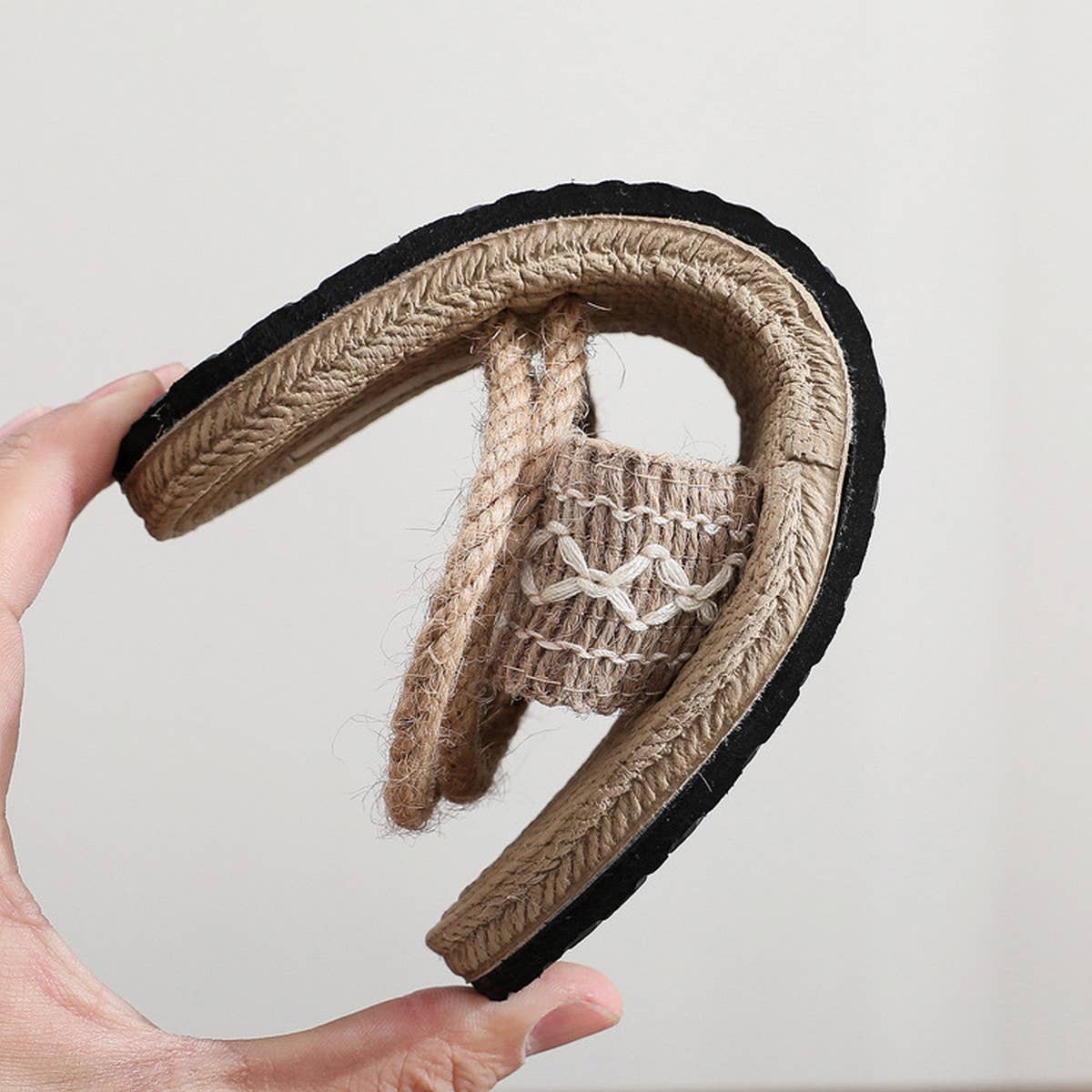 WOMEN LINEN BEACH SANDALS