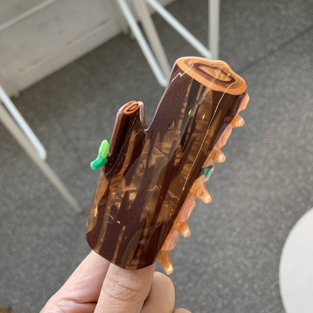 CWAHA4447_FARM MAPLE LEAF SMALL ANIMAL SHARK CLIP GRAB CLIP