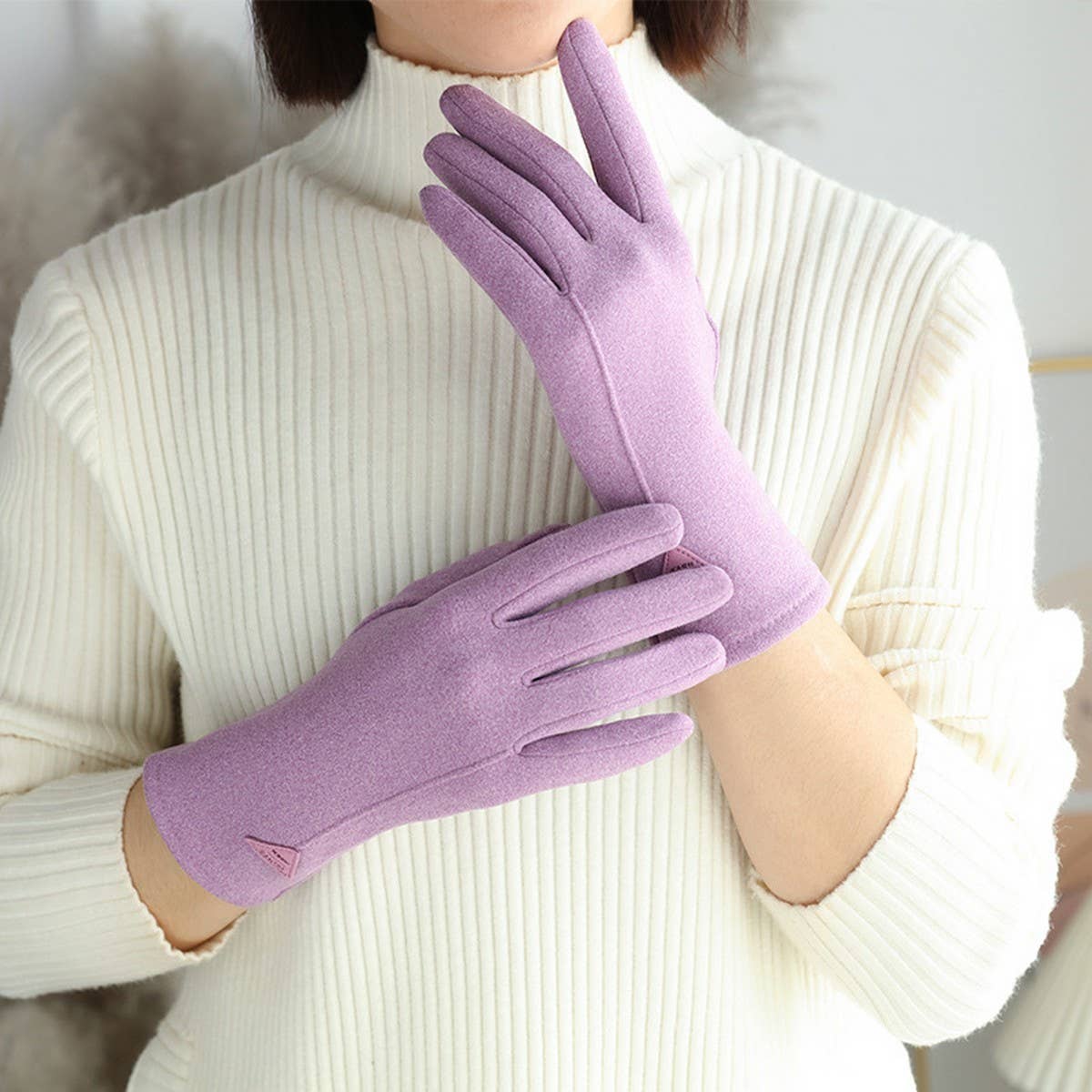 WOMEN'S WARM TOUCH SCREEN GLOVES