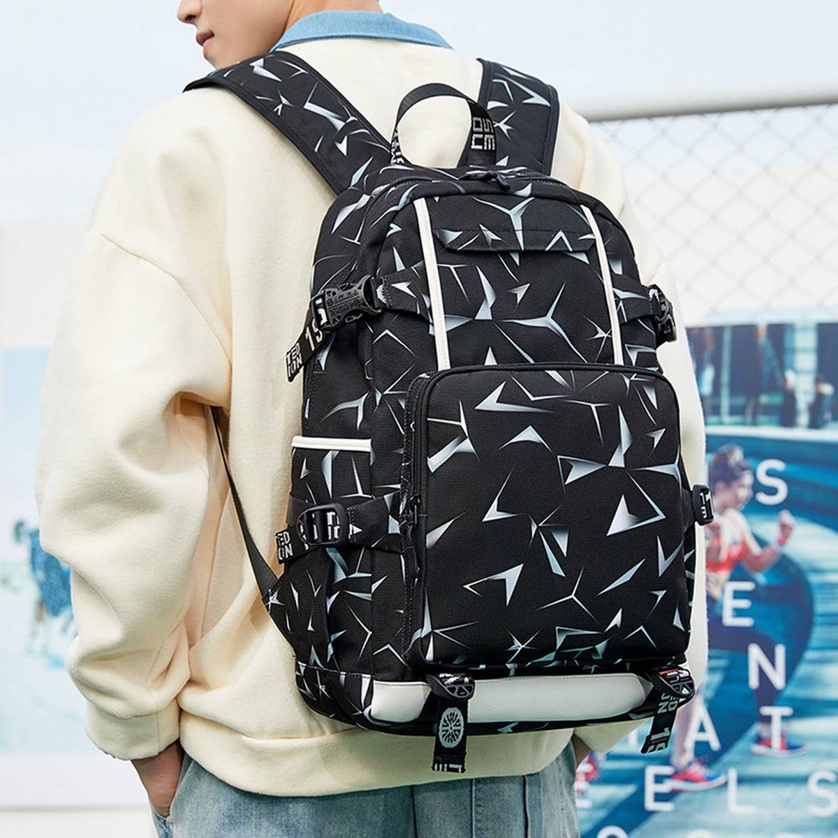 Printed Backpacks for School, Water-Resistant_CWAB5457