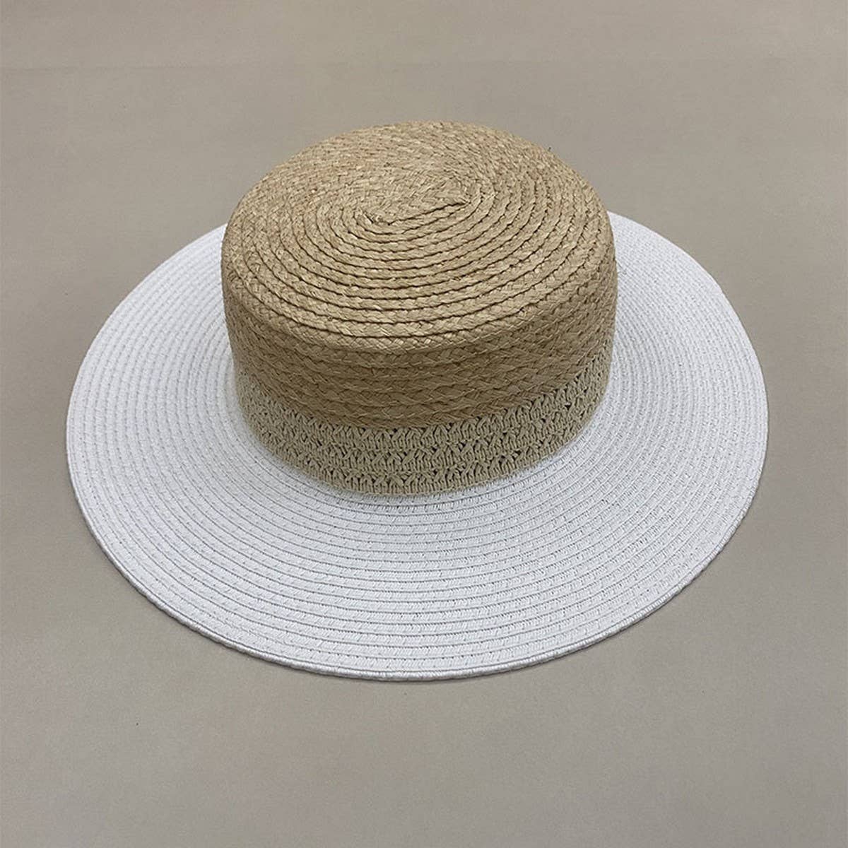 Summer simple outdoor sun hat for women_CWAH3513