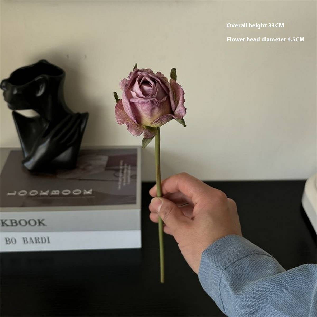 Burnt Edge Angora Rose for Home & Photo Decor_CWMM6571