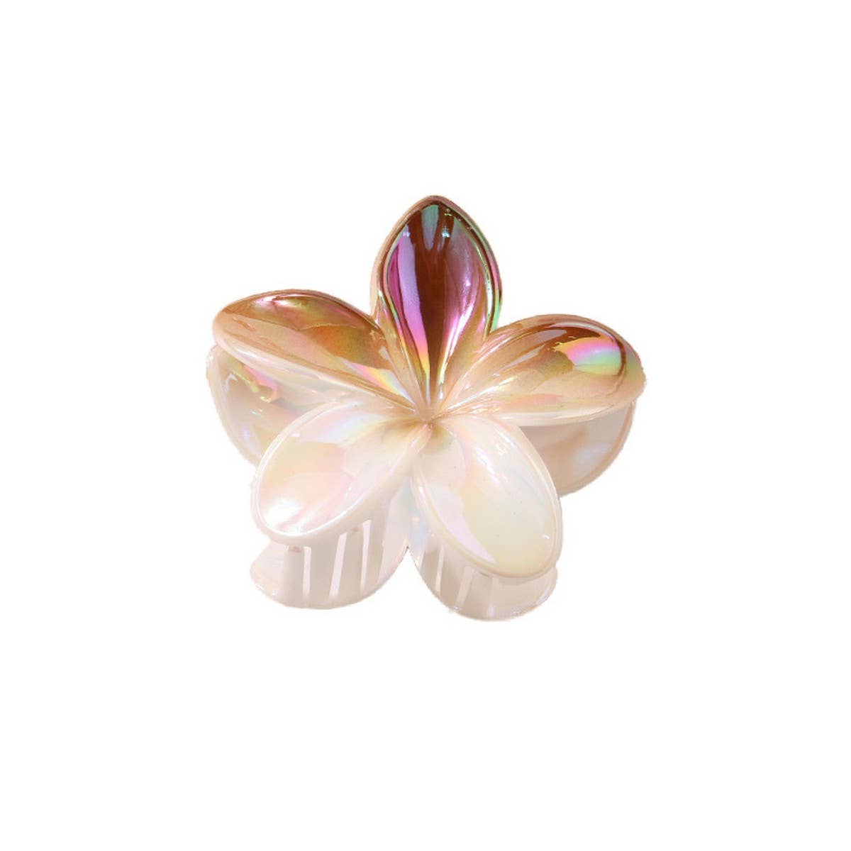 Egg Flower Gradient Hair Claw ? Stylish & Elegant