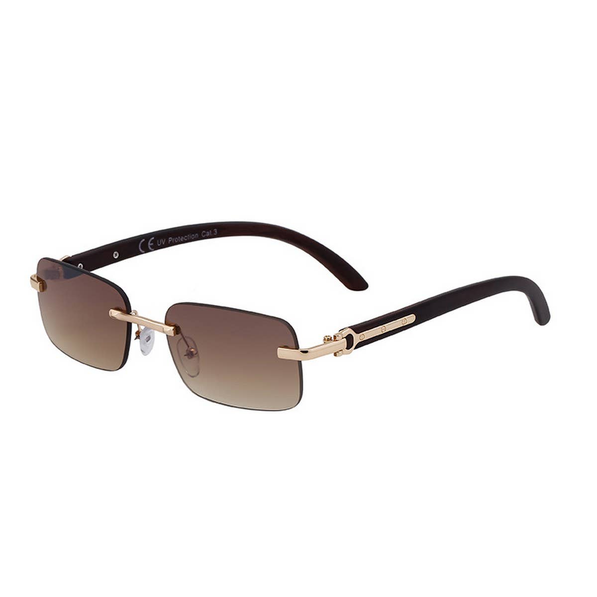 RETRO SMALL FRAME RIMLESS SUNGLASSES_CWASG0671