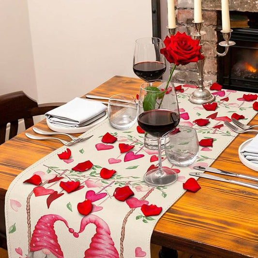 HOME VALENTINE'S DAY TABLE FLAGS AND TABLECLOTHS