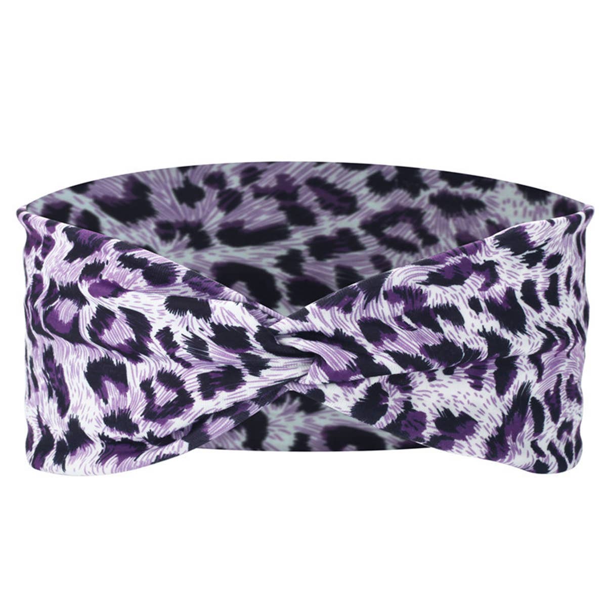 CWAHA6421_KNOTTED CROSS HEADBAND SPORTS HEADBAND