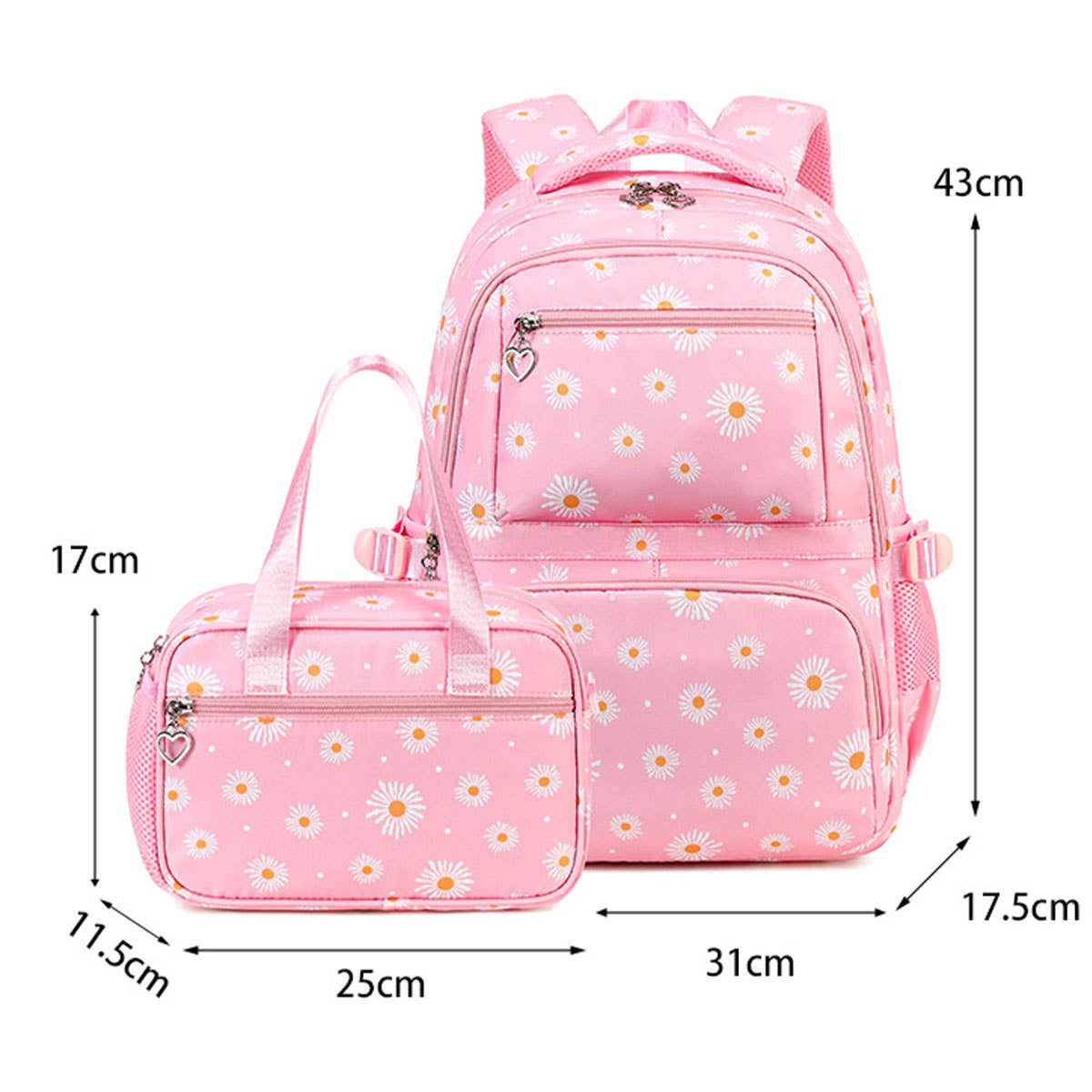 Backpacks for School, Floral Set for Grade 4-6_CWAB5456