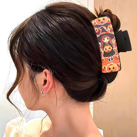 HALLOWEEN EUROPEAN AND AMERICAN PRINT HAIRPIN_CWAHA1465