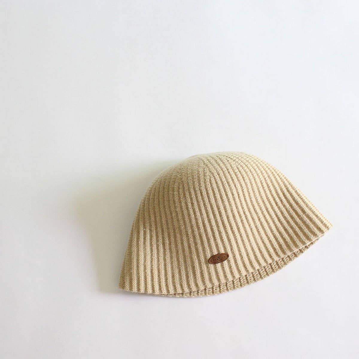 VERTICAL STRIPED CHILDREN'S SOLID COLOR BUCKET HAT_CWAH2864
