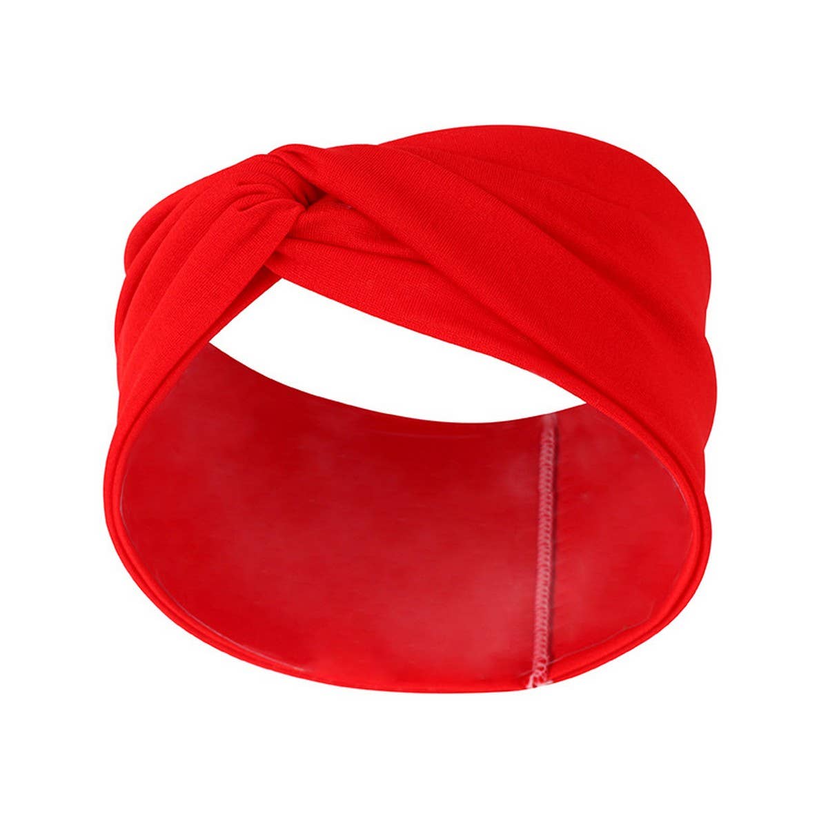 CWAHA6416_FASHION WIDE KNOTTED CROSS HEADBAND
