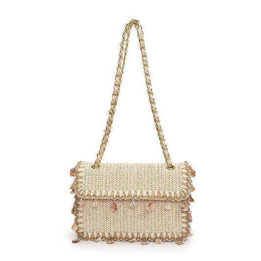 Ethnic-style artistic woven crossbody bag